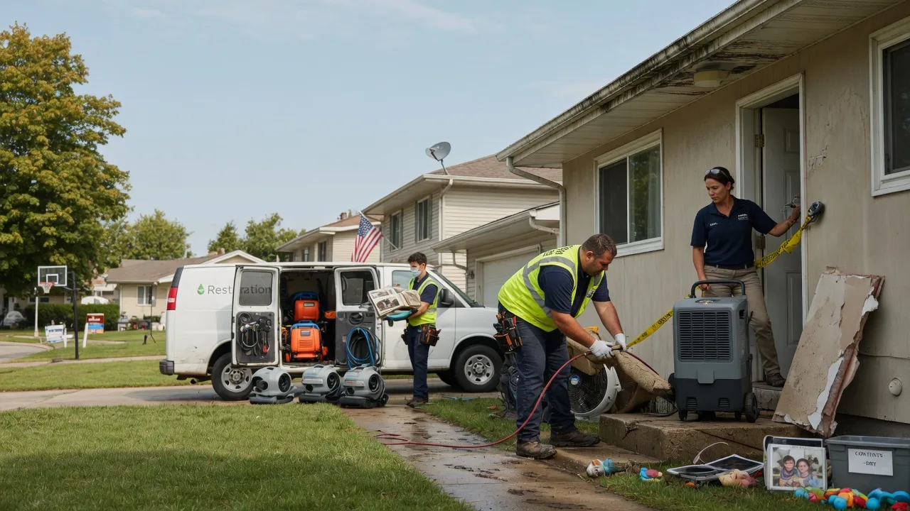 Water Damage Restoration in Medinah, IL near me